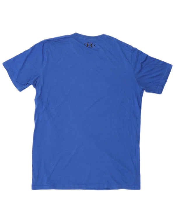 Camiseta Under Armour Hombre Top Azul Medio