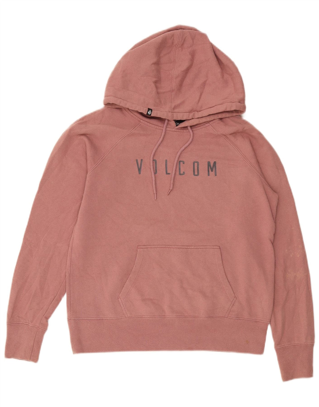 VOLCOM Jersey con capucha gráfica para mujer UK 40 Medium Pink