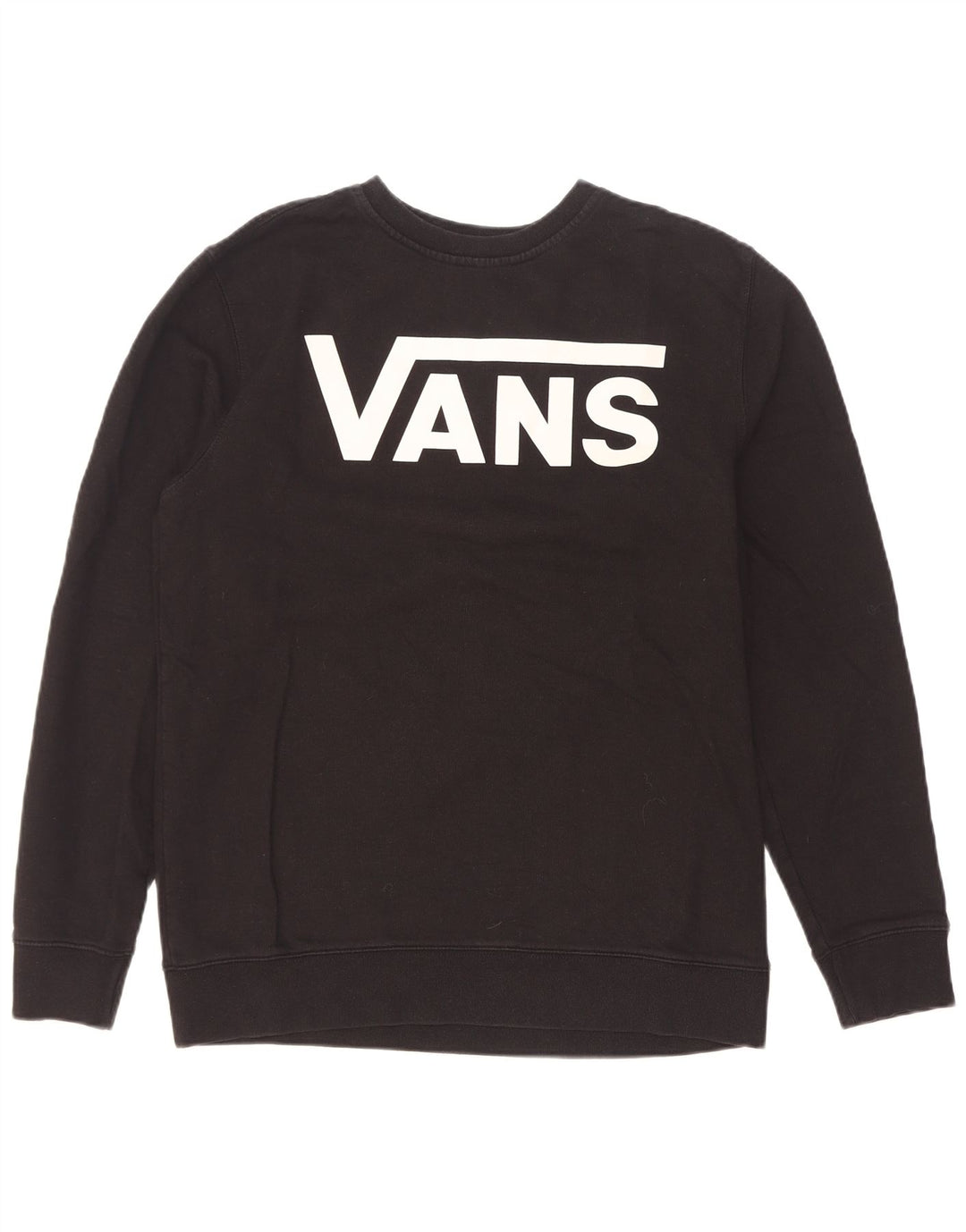 Vans Hombre Sudadera Gráfica Jumper Medium Negro Algodón