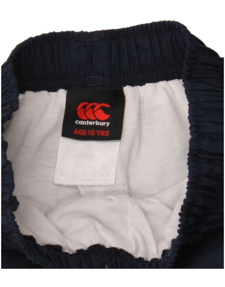 CANTERBURY Pantalones de chándal con estampado gráfico para niño 9-10 años Azul marino