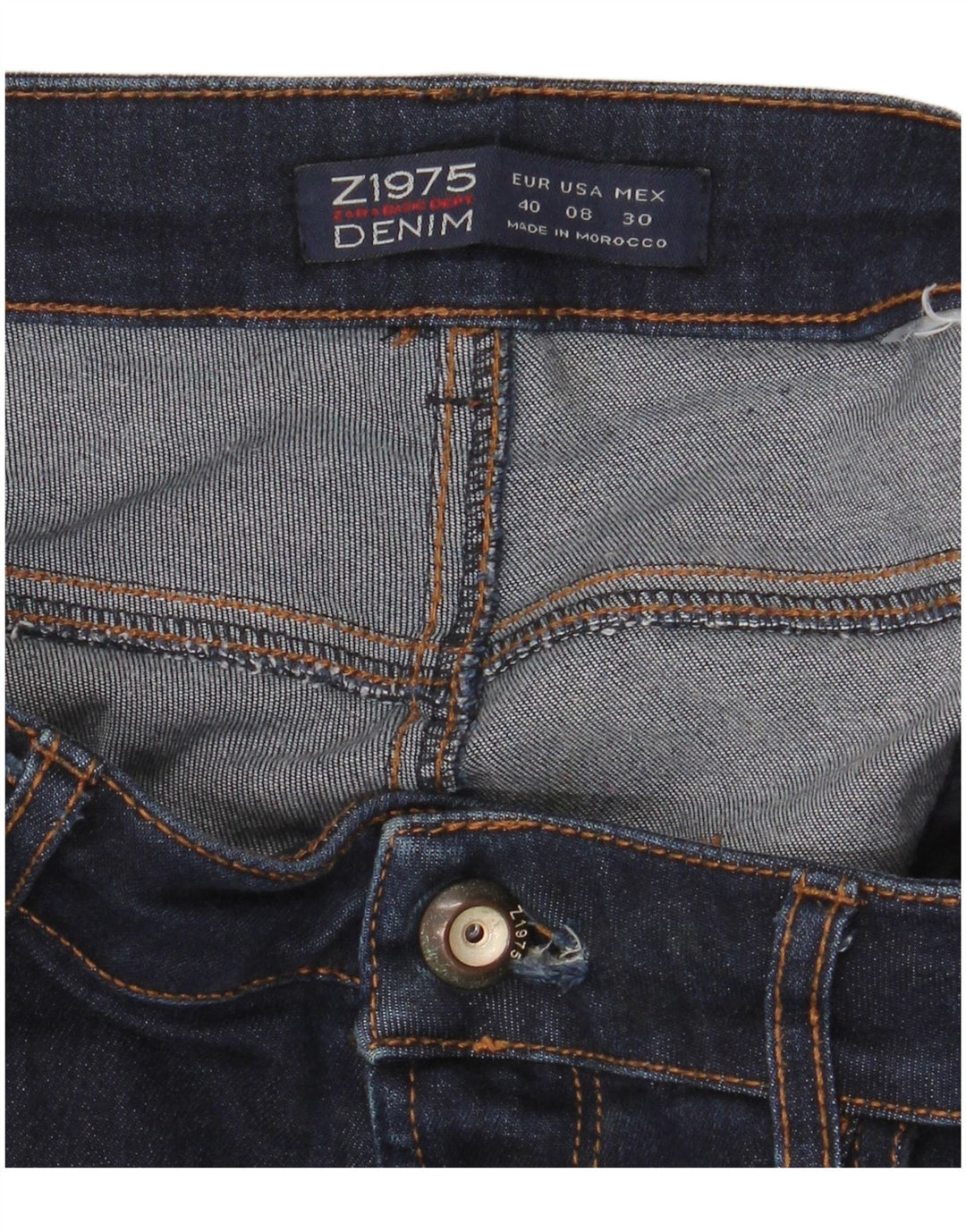 Zara Jeans Acampanados Mujer EU 40 Medium W30 L32 Azul Marino