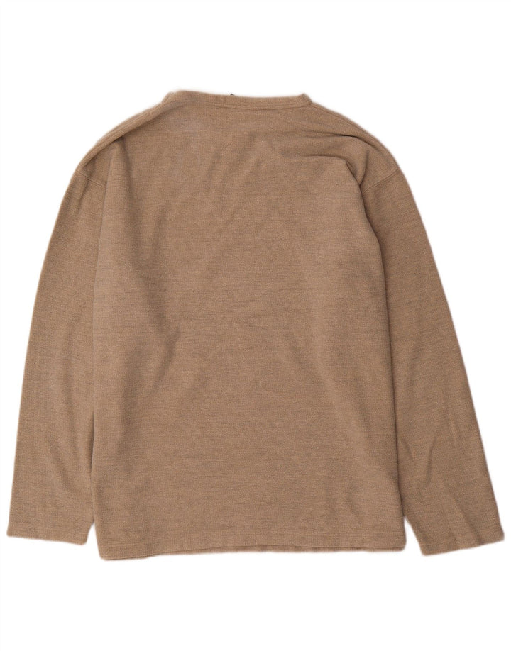 O'Neill Hombre Top Manga Larga Grande Algodón Beige