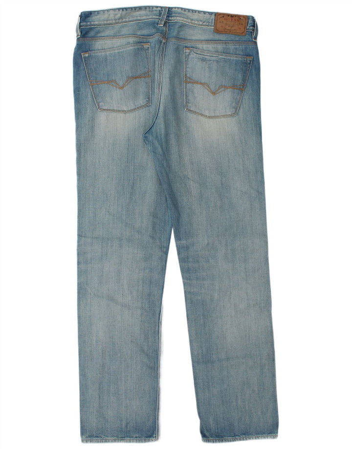 Guess Vaqueros Rectos Hombre W36 L34 Algodón Azul