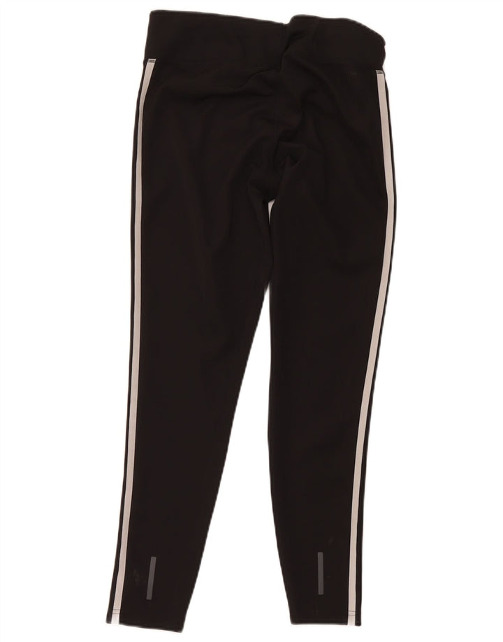 Adidas Climalite Crop Leggings para mujer Reino Unido 12/14 Mediano Negro Poliéster