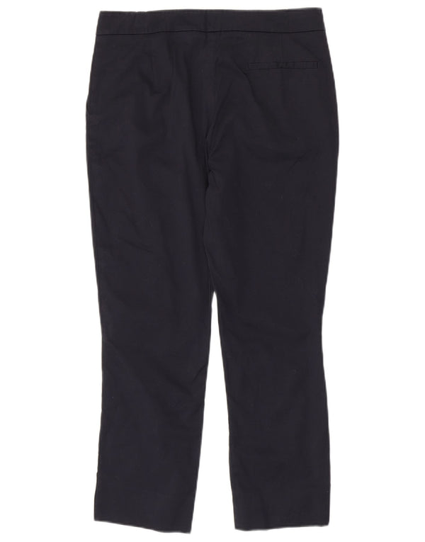 The White Company Pantalones chinos ajustados para mujer UK 8 Small W28 L25 Azul marino