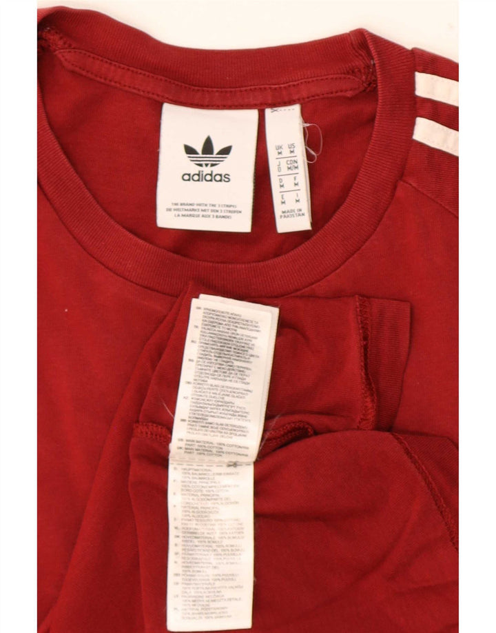 Camiseta Adidas Hombre Top Medium Rojo Algodón
