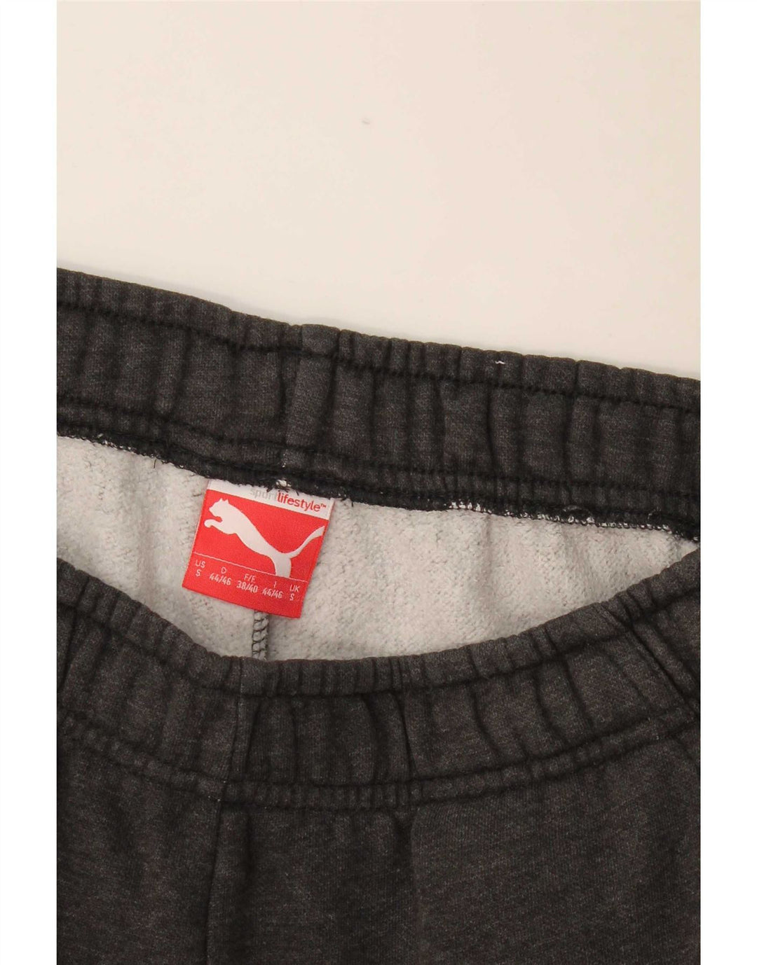 Puma Pantalones De Chándal Con Gráficos Para Hombre Joggers Small Gris Moteado