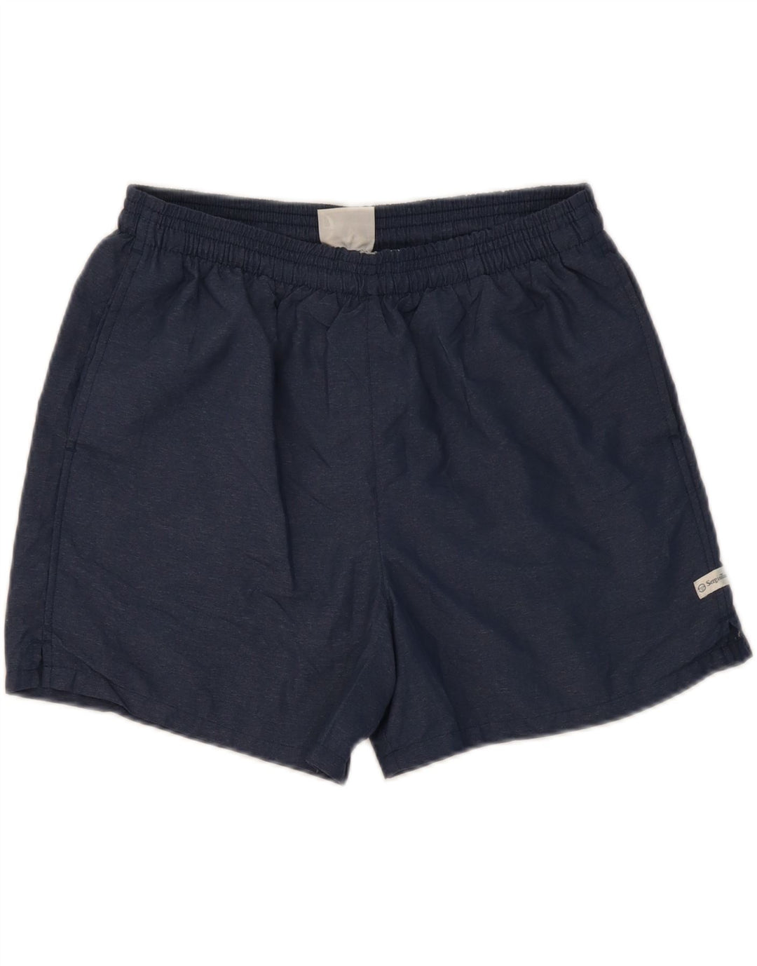 SERGIO TACCHINI Mens Sport Shorts IT 52 XL  Navy Blue Polyamide Vintage Sergio Tacchini and Second-Hand Sergio Tacchini from Messina Hembry 