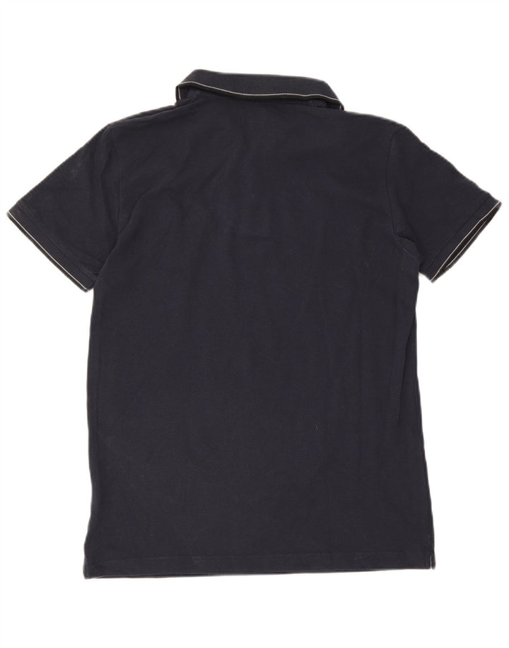 Polo Lee Hombre Azul Marino Medio Algodón