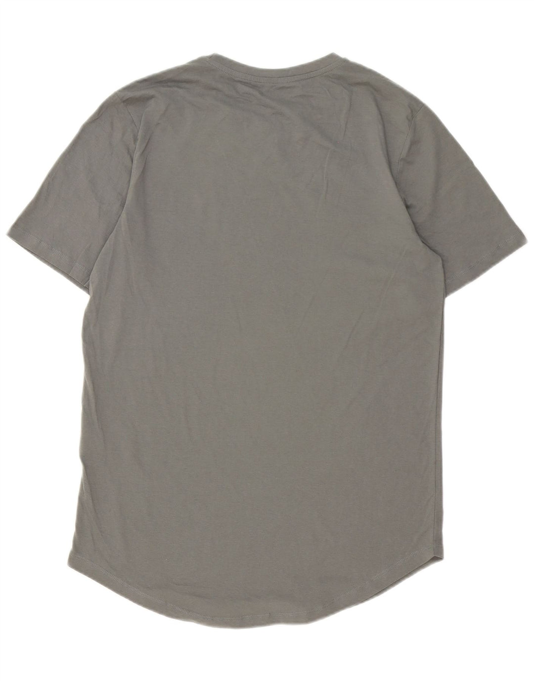 Jack & Jones Hombre Lash Camiseta Top Algodón Gris Medio