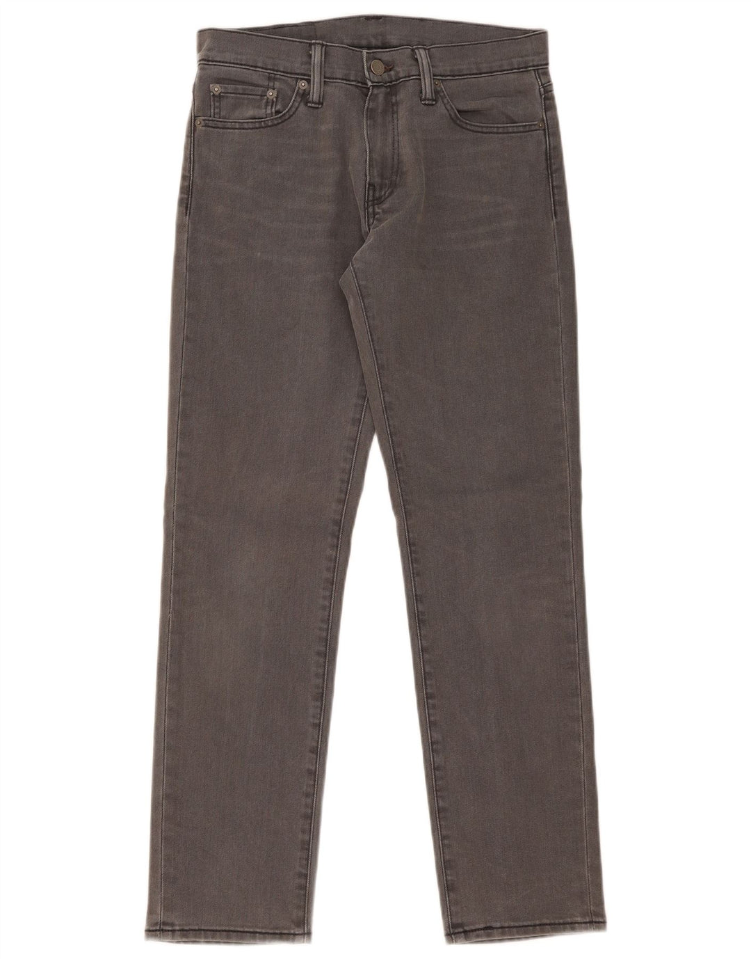 Levi's Hombre 511 Slim Jeans W30 L30 Algodón Gris