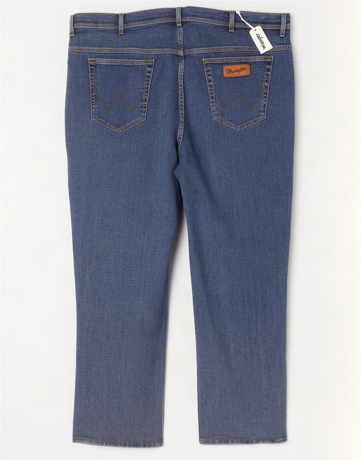 Wrangler Vaqueros Rectos Texas Para Hombre W50 L32 Algodón Azul