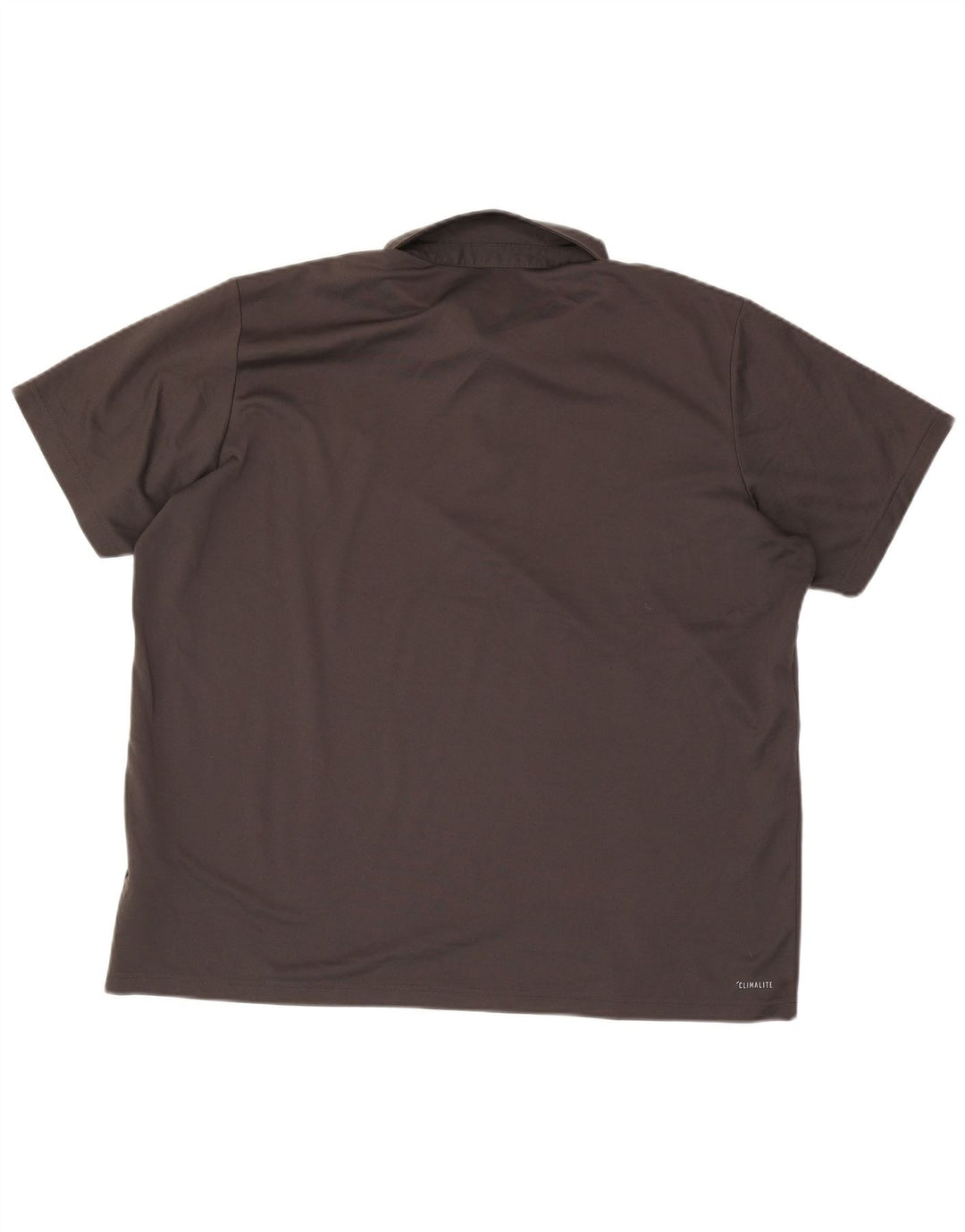 Adidas Mens Climalite Polo Shirt 2XL Gris Poliéster