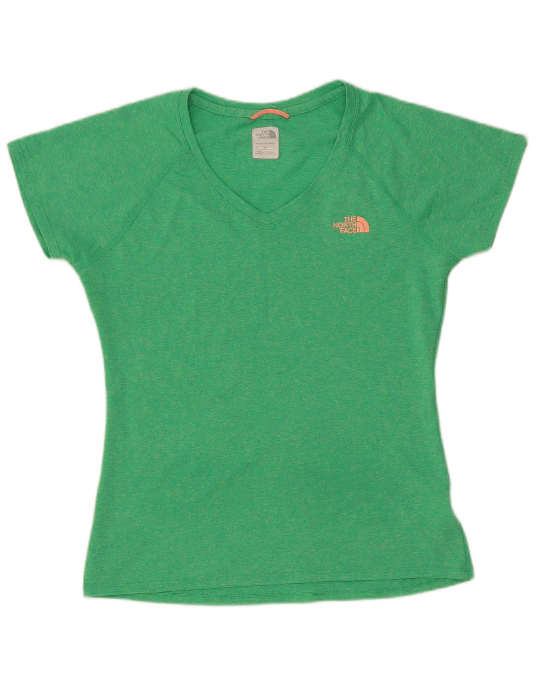 The North Face Camiseta Mujer Top UK 10 Small Verde Poliéster