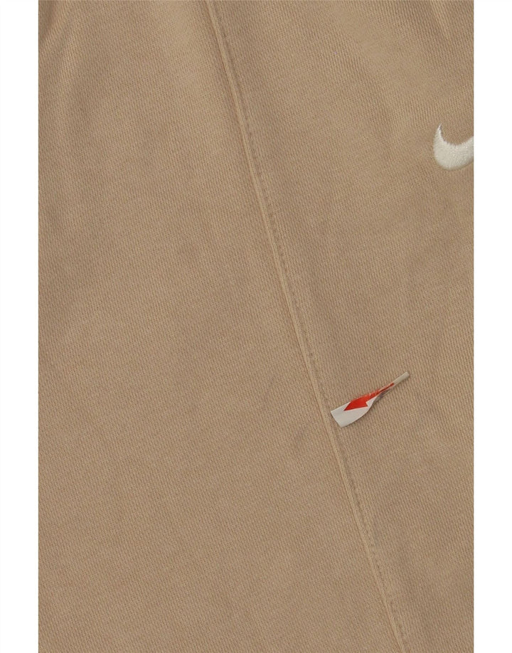 Nike - Pantalones cortos deportivos para hombre, talla pequeña, algodón beige