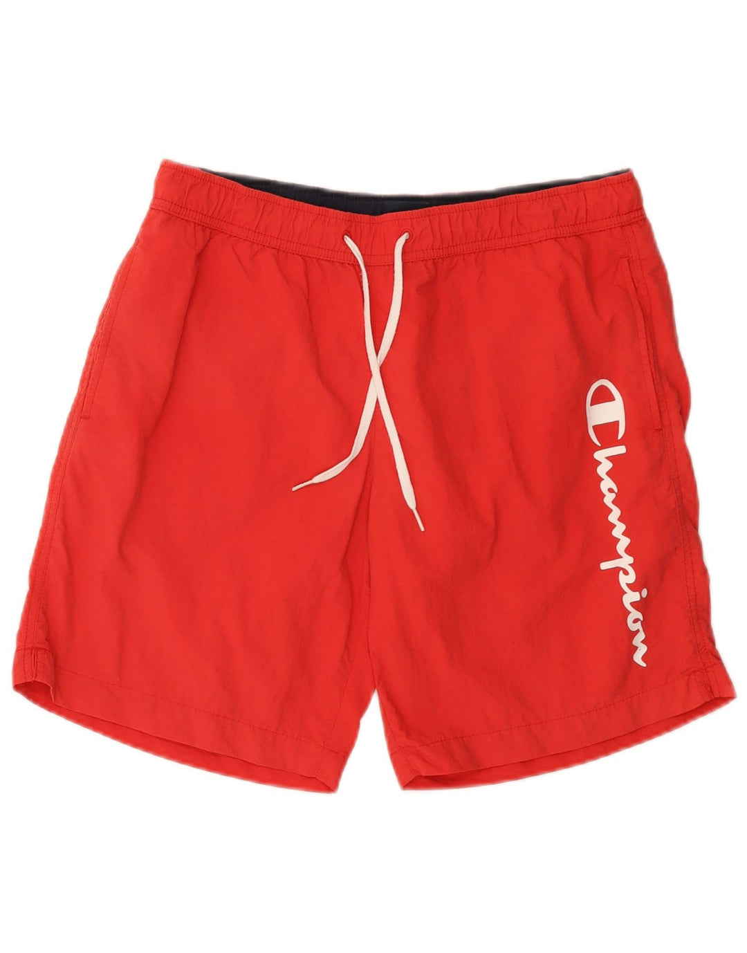 Champion Bañador con gráfico para hombre, talla grande, rojo