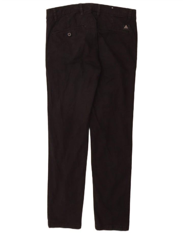 ZARA Pantalón chino slim para hombre EU 40 Medium W31 L30 Algodón negro