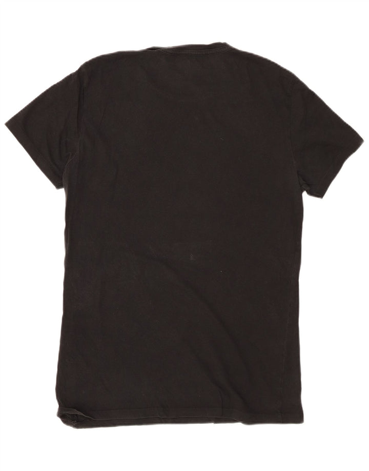 ALL SAINTS Camiseta para hombre Top Small Black Cotton