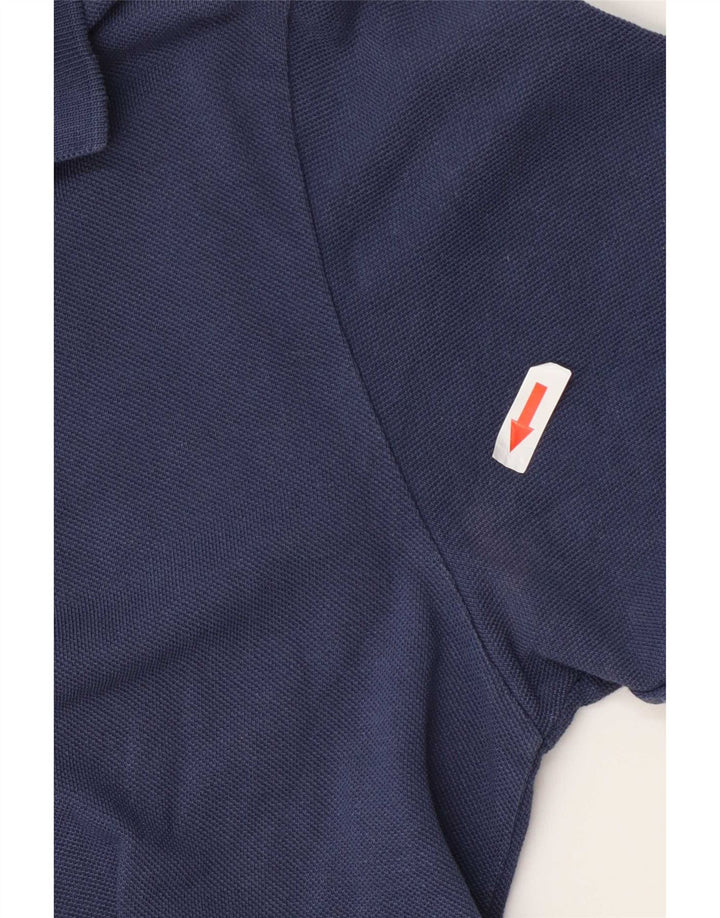 Marlboro Classics Polo para hombre pequeño azul marino