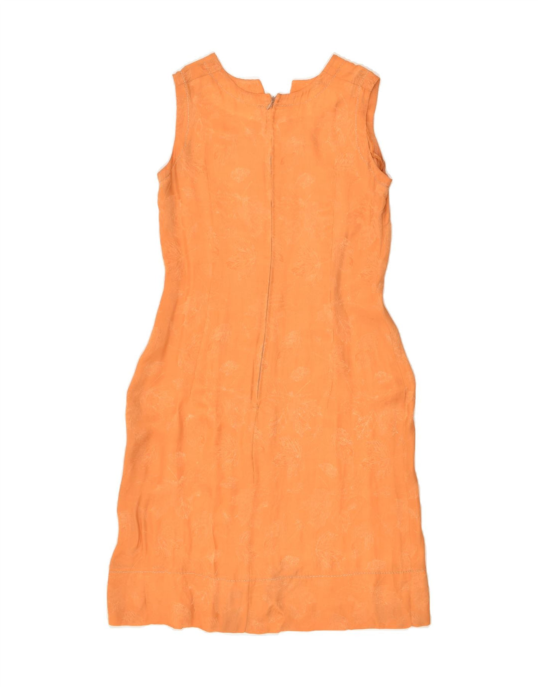 VINTAGE Womens Sleeveless Sheath Dress Medium Yellow Floral | Vintage Vintage | Thrift | Second-Hand Vintage | Used Clothing | Messina Hembry 