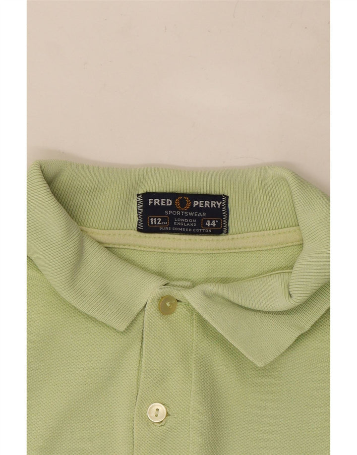 FRED PERRY Polo Hombre Verde Medio