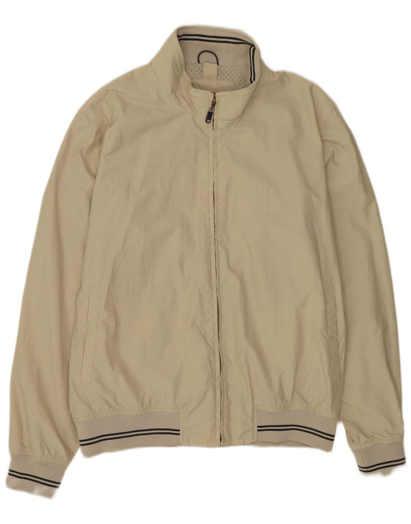 Brugi Chaqueta Bomber para Hombre UK 44 2XL Algodón Beige