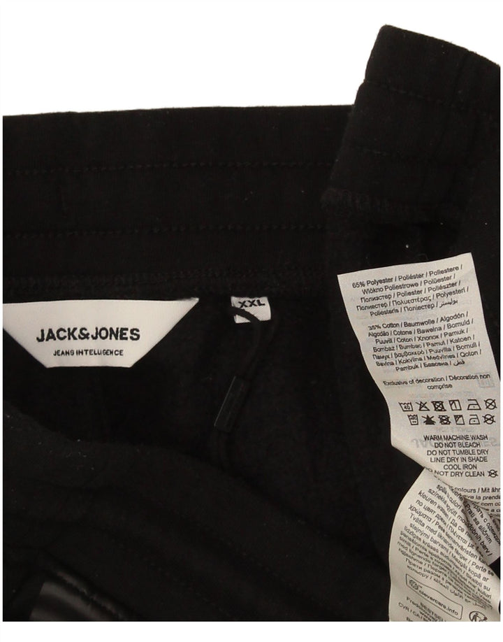 Jack & Jones Pantalón De Chándal Hombre Joggers 2XL Negro Poliéster