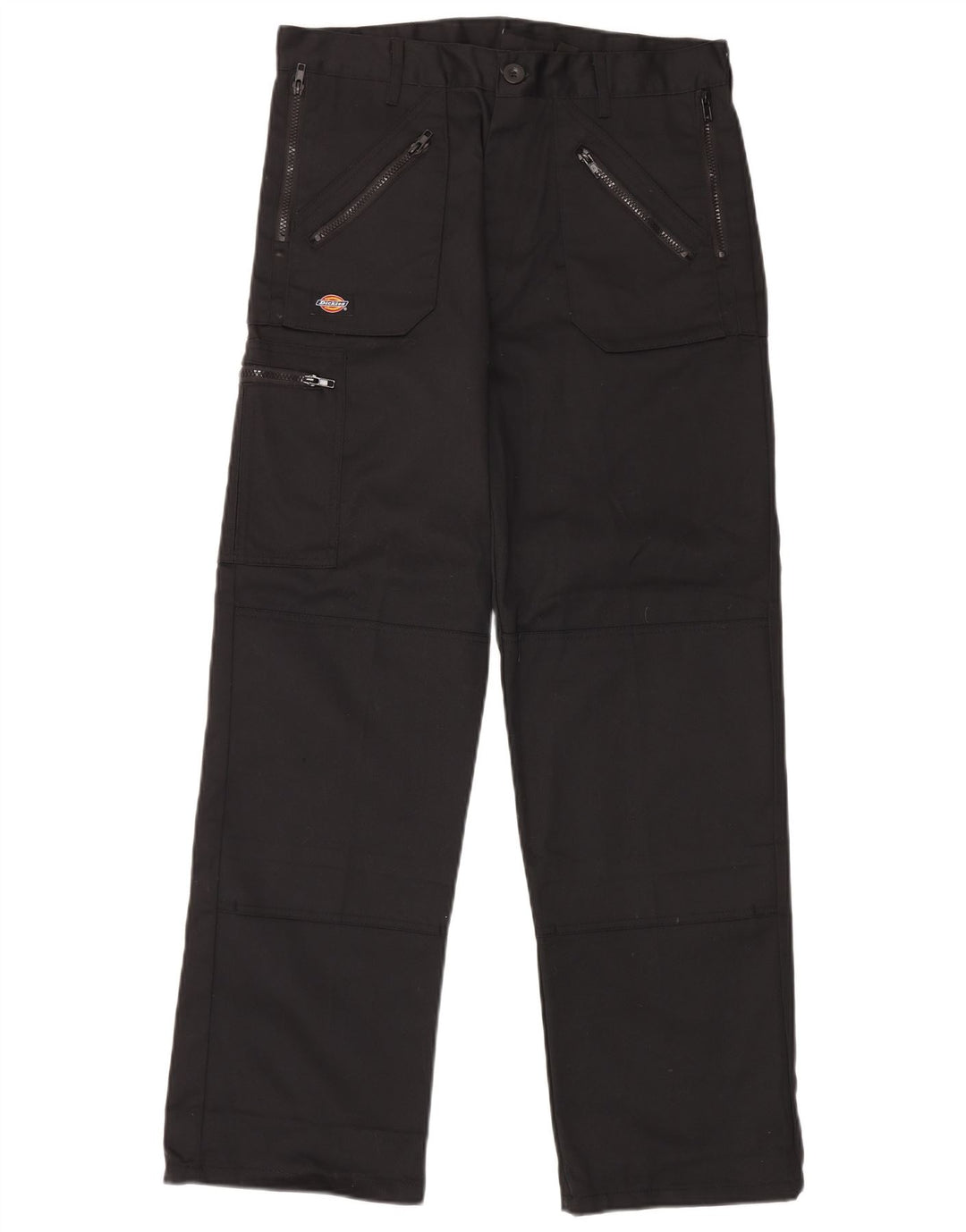 Dickies Pantalones cargo rectos para hombre W32 L31 Poliéster negro
