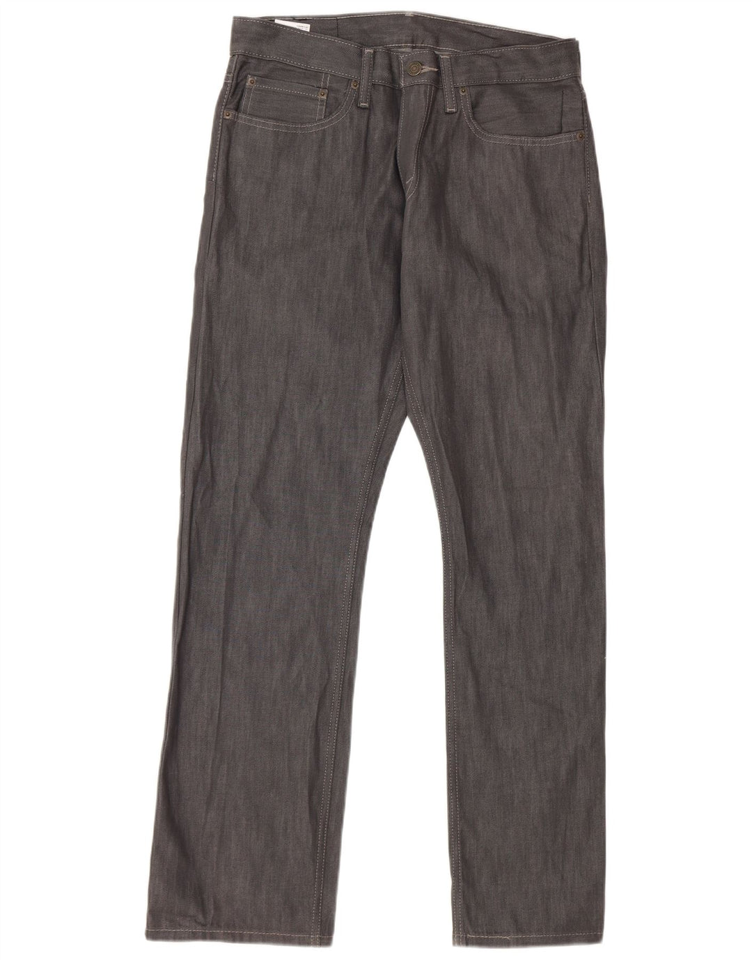 LEVI'S Vaqueros rectos para hombre W32 L32 Algodón gris