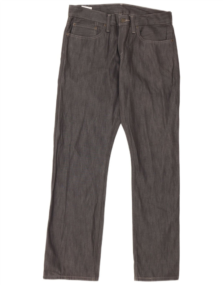 LEVI'S Vaqueros rectos para hombre W32 L32 Algodón gris
