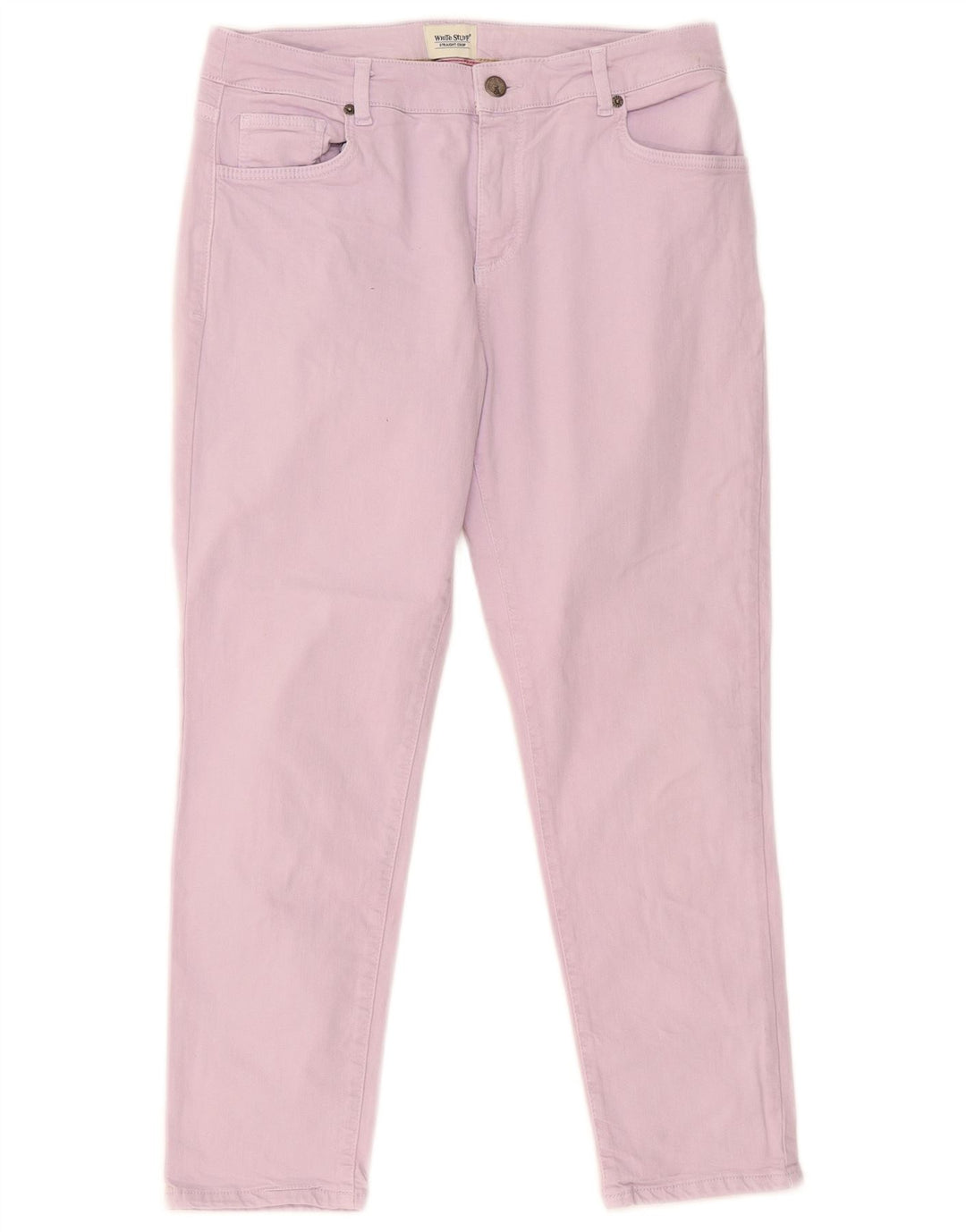 Vaqueros rectos cortos para mujer de White Stuff W30 L25 Algodón morado