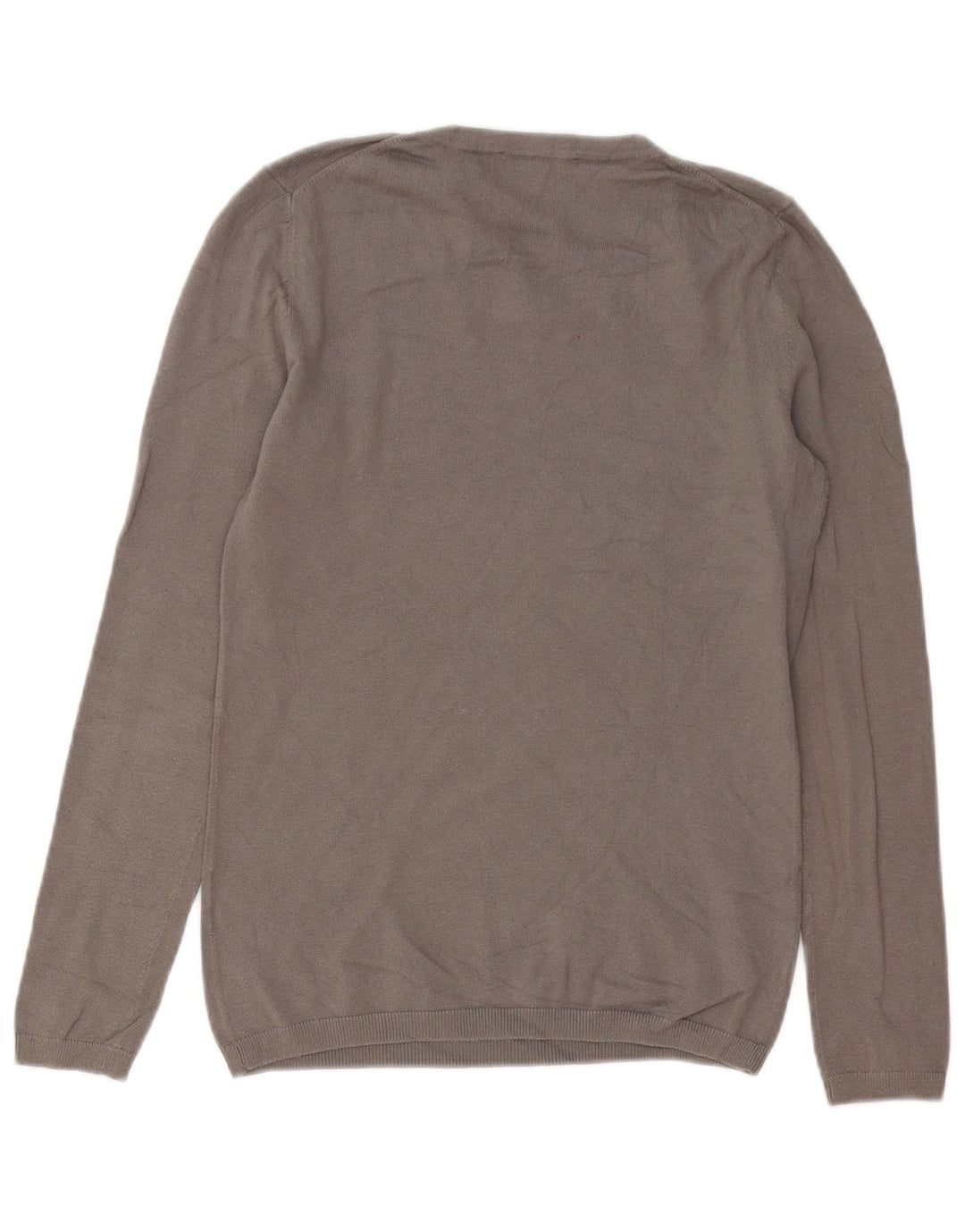 TOMMY HILFIGER Suéter de cuello redondo para mujer UK 10 Small Grey
