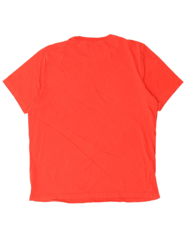 Nike - Camiseta gráfica para hombre, talla grande, algodón rojo