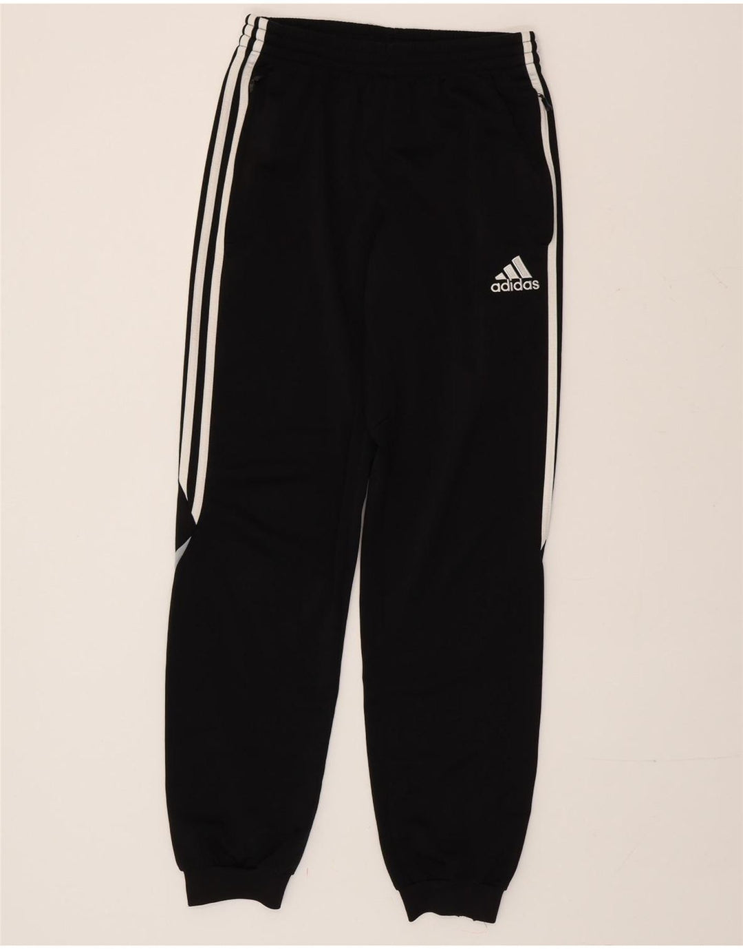Adidas Pantalones de chándal para hombre Joggers EU 34/36 Small Negro Poliéster