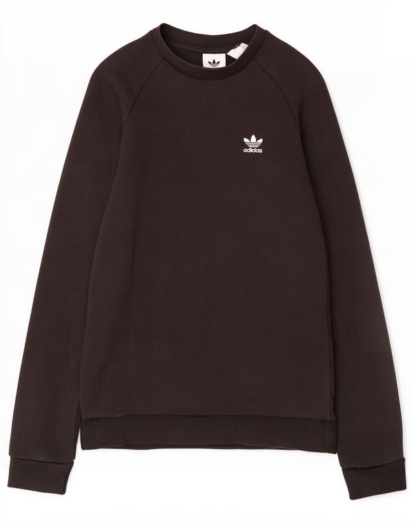 Adidas Hombre Sudadera Jumper Small Negro Algodón
