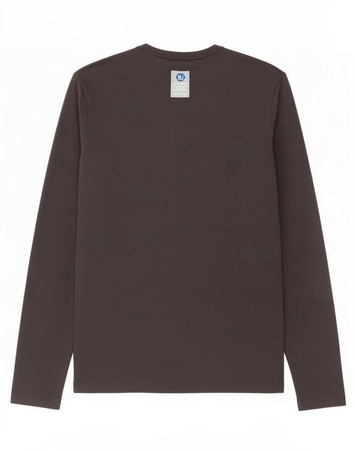 Jack & Jones Hombre Top Manga Larga Gris Medio