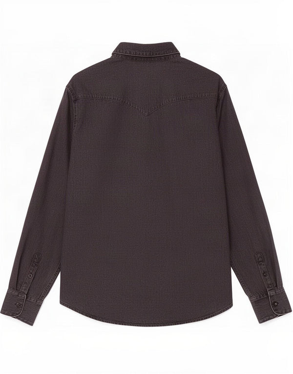 Camisa Levi's Hombre Mediana Algodón Negro