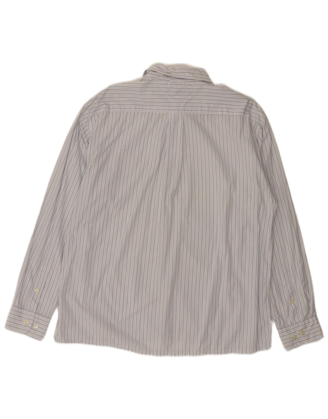 Camisa Tommy Hilfiger Hombre Grande Azul Rayas Algodón