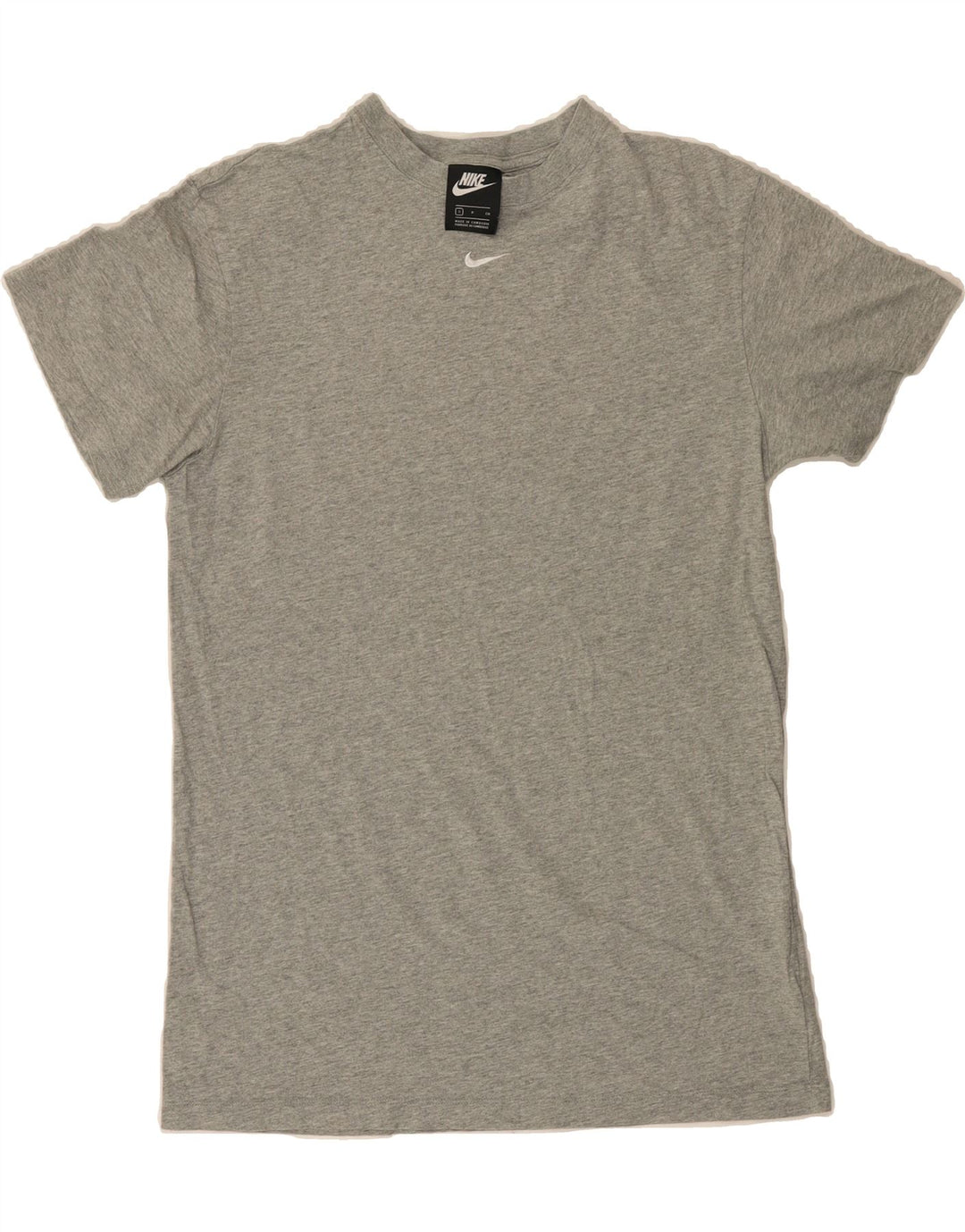 NIKE Mens T-Shirt Top Small Grey Cotton Vintage Nike and Second-Hand Nike from Messina Hembry 