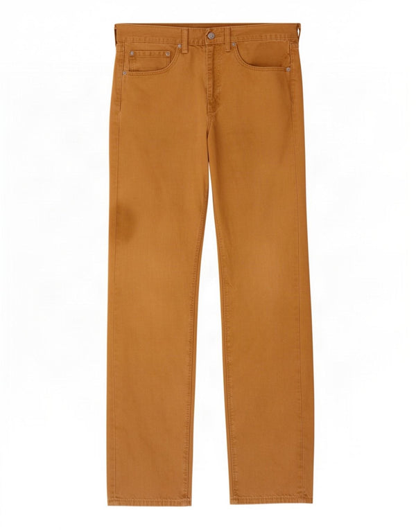 Levi's Vaqueros rectos 505 para hombre W34 L34 Algodón beige