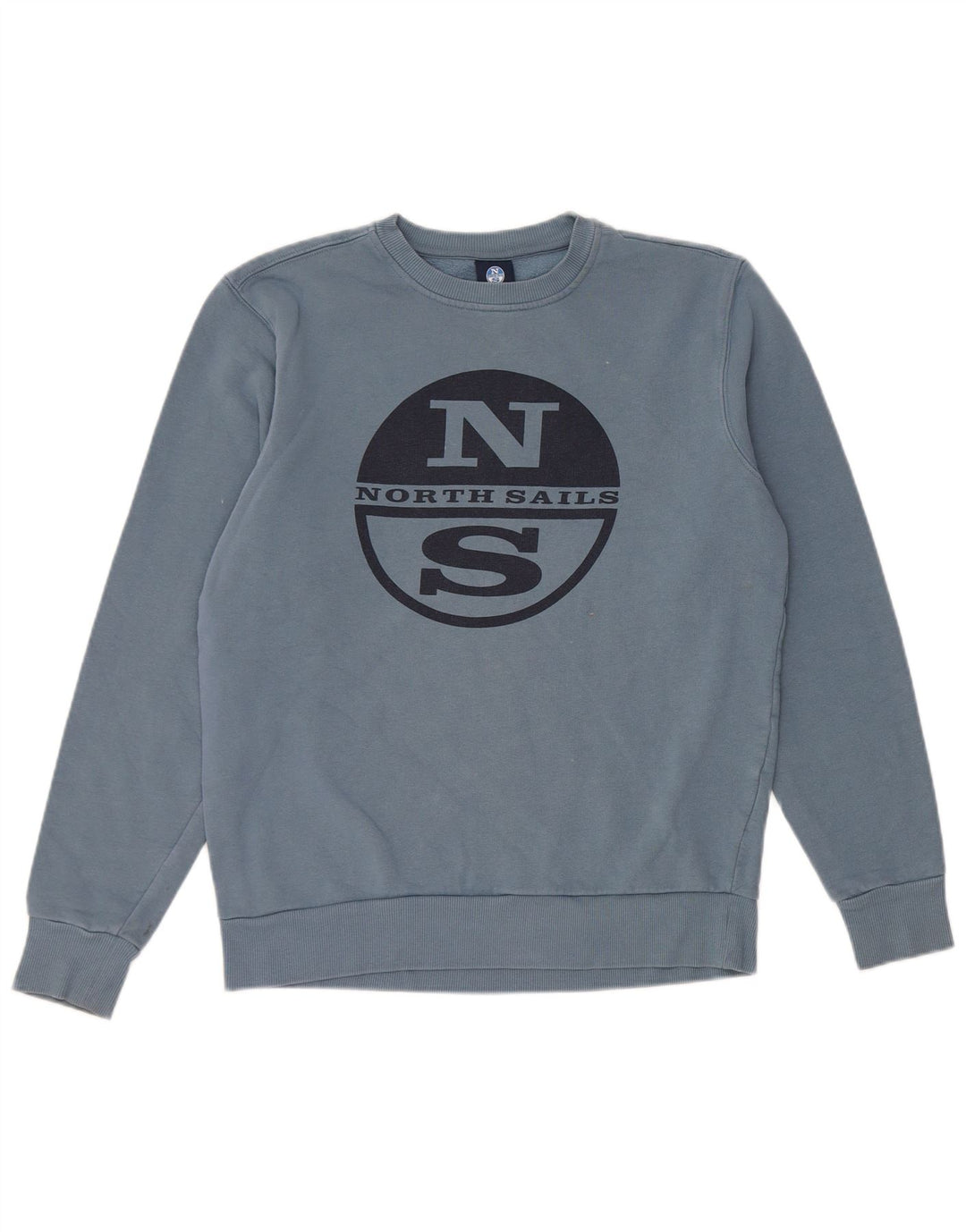 North Sails Hombre Sudadera Gráfica Jumper XS Algodón Azul