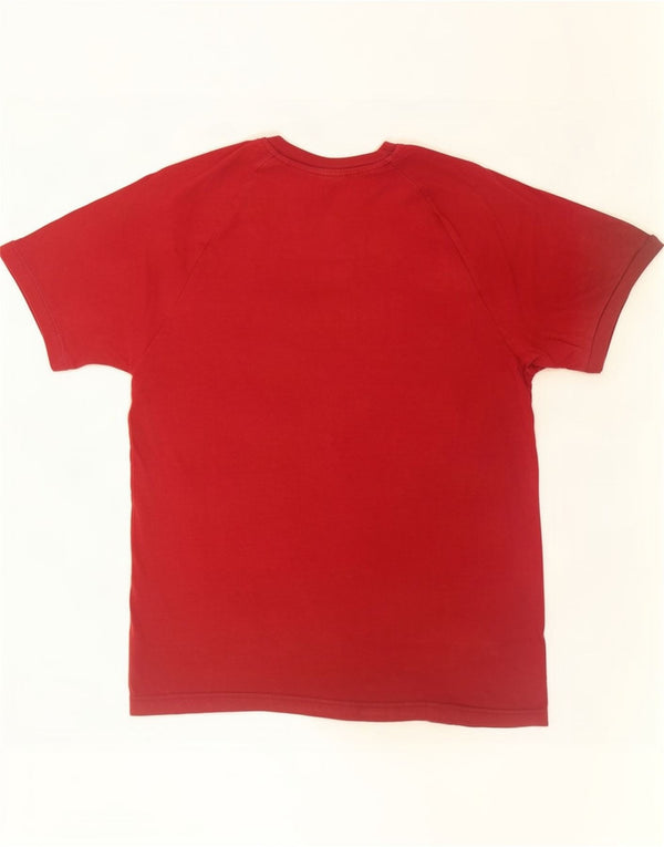Camiseta Adidas Hombre Top Medium Rojo Algodón