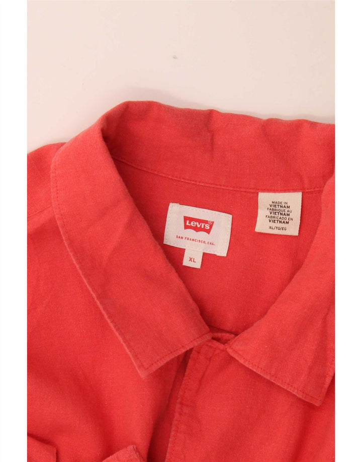Camisa Levi's Hombre Manga Corta XL Rojo