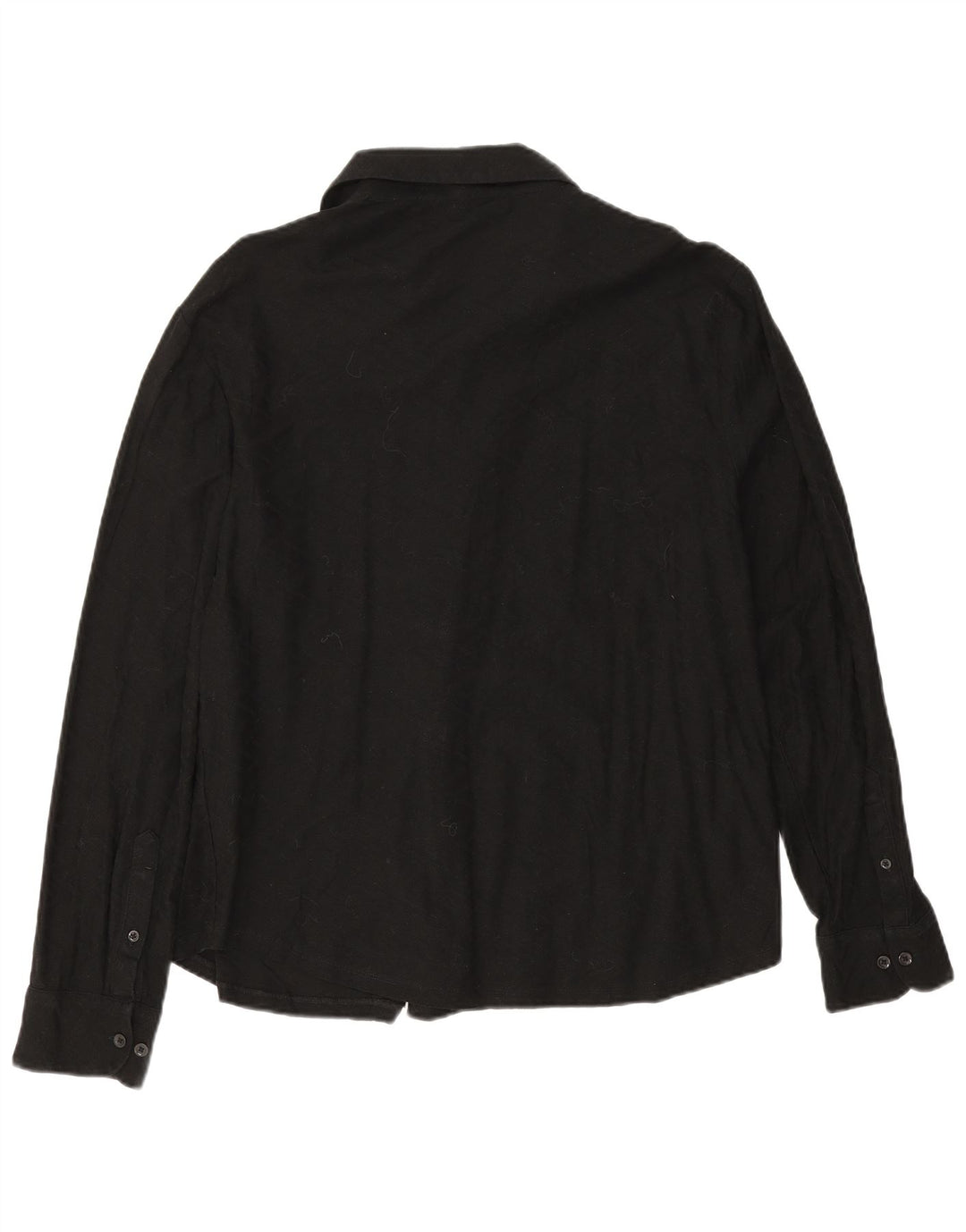 Camisa Reiss Hombre 2XL Algodón Negro