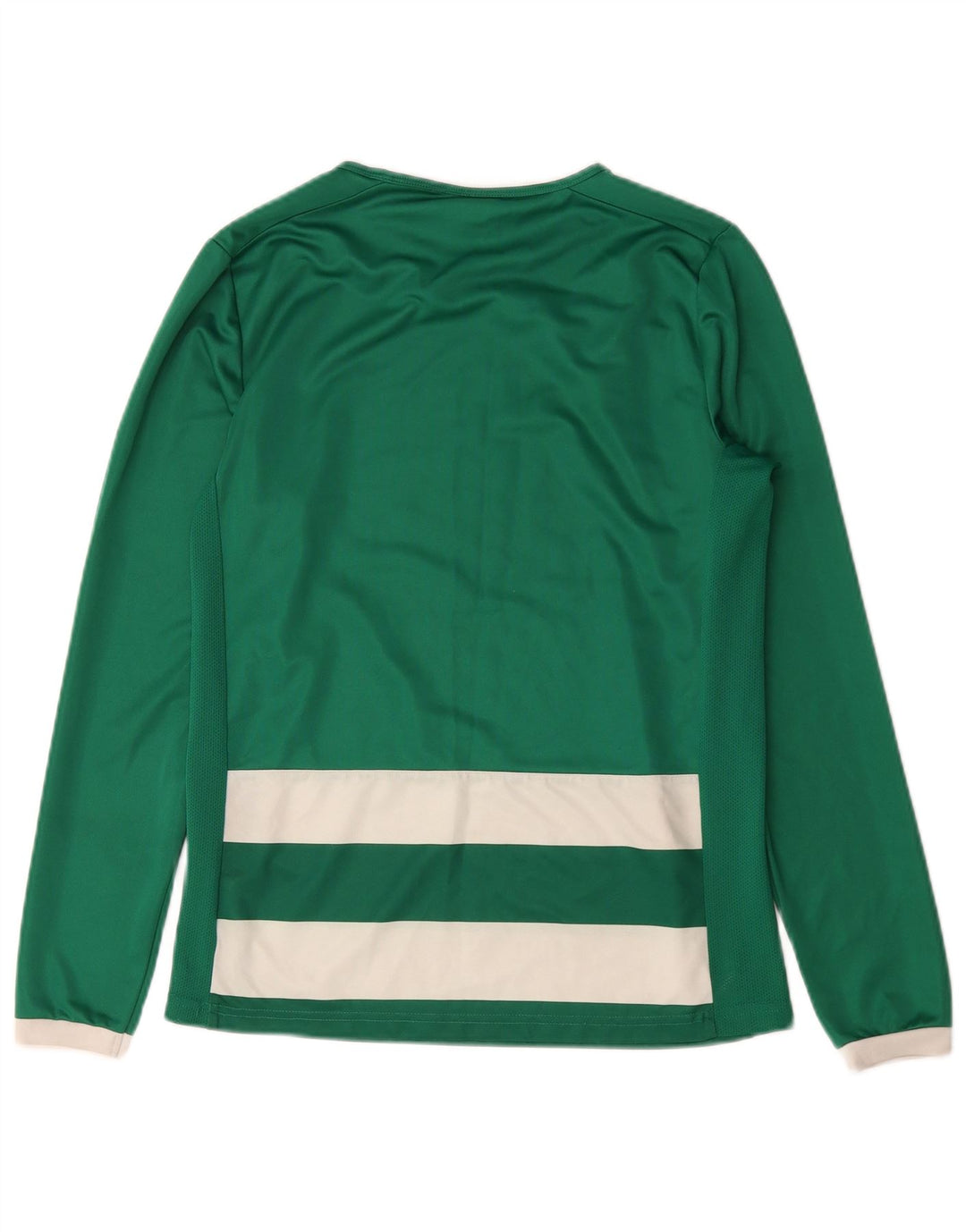 Camiseta Puma Hombre Manga Larga Poliéster A Rayas Verde Medio