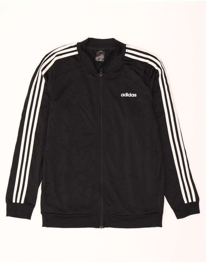 ADIDAS Chaqueta superior de chándal para hombre Poliéster negro grande