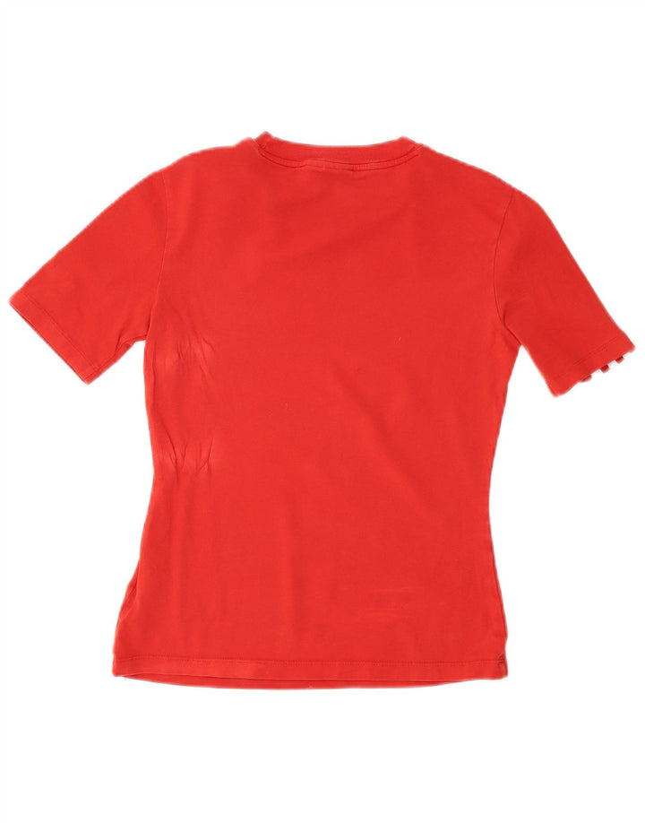 Adidas Camiseta para mujer Top UK 12 Medium Red Cotton