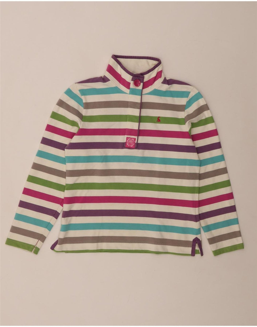 JOULES Sudadera Jumper para Mujer UK 10 Small Multicolor Rayas