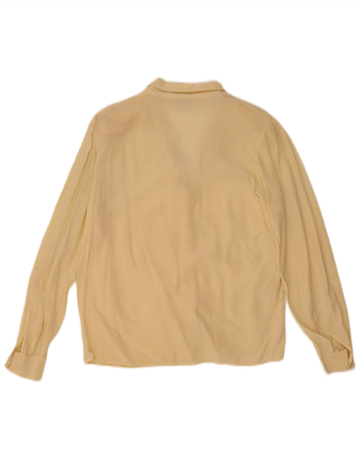 Blusa tipo camisa para mujer Altavilla UK 12 Medium Yellow