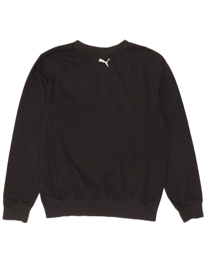 PUMA Sudadera con gráfico para Hombre, Jersey pequeño Negro